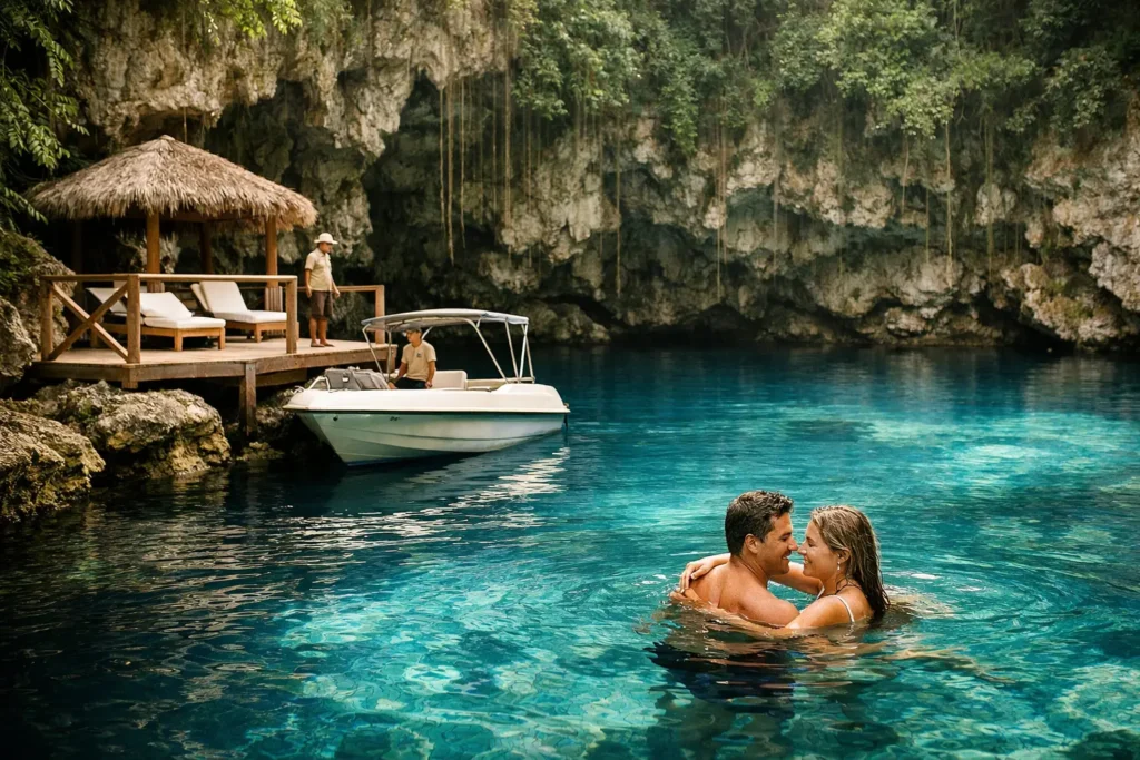 Hoyo Azul excursión privada en Punta Cana