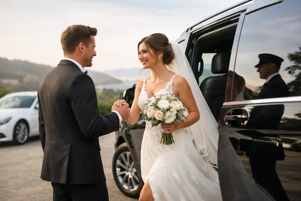 Transporte VIP bodas destino sin estrés