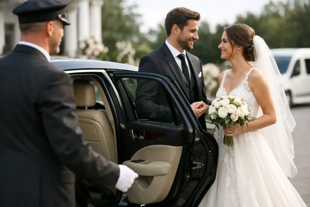 Cómo organizar movilidad privada para bodas
